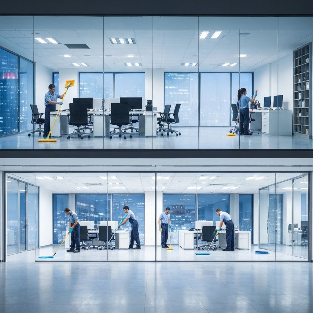 상업 청소